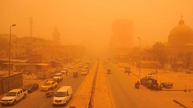 Image News WASPADA!! HIMBAUAN PEMBATASAN AKTIVITAS JAMAAH AKIBAT BADAI PASIR